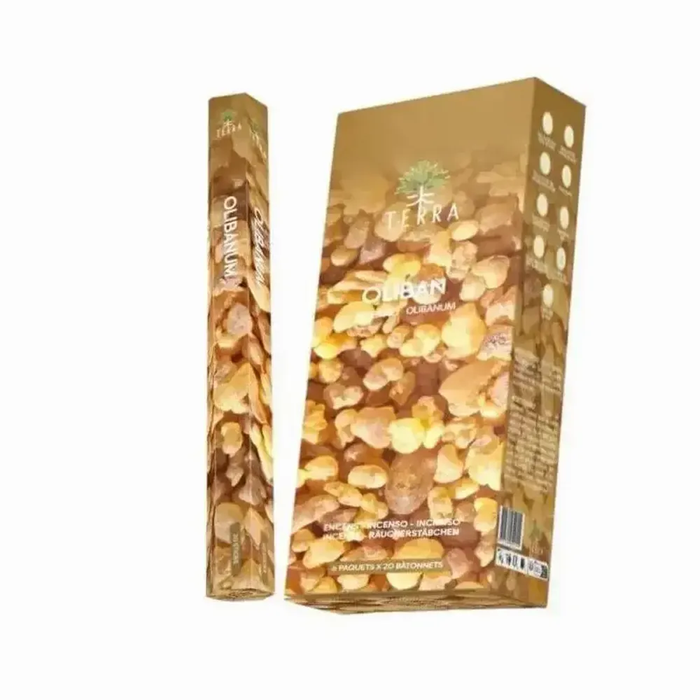 Senteurs - Encens Terra oliban hexa sans charbon 30grs - ARABESK