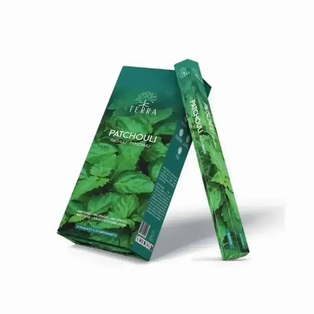 Scents - Terra patchouli hexa incense without charcoal 30grs - ARABESK