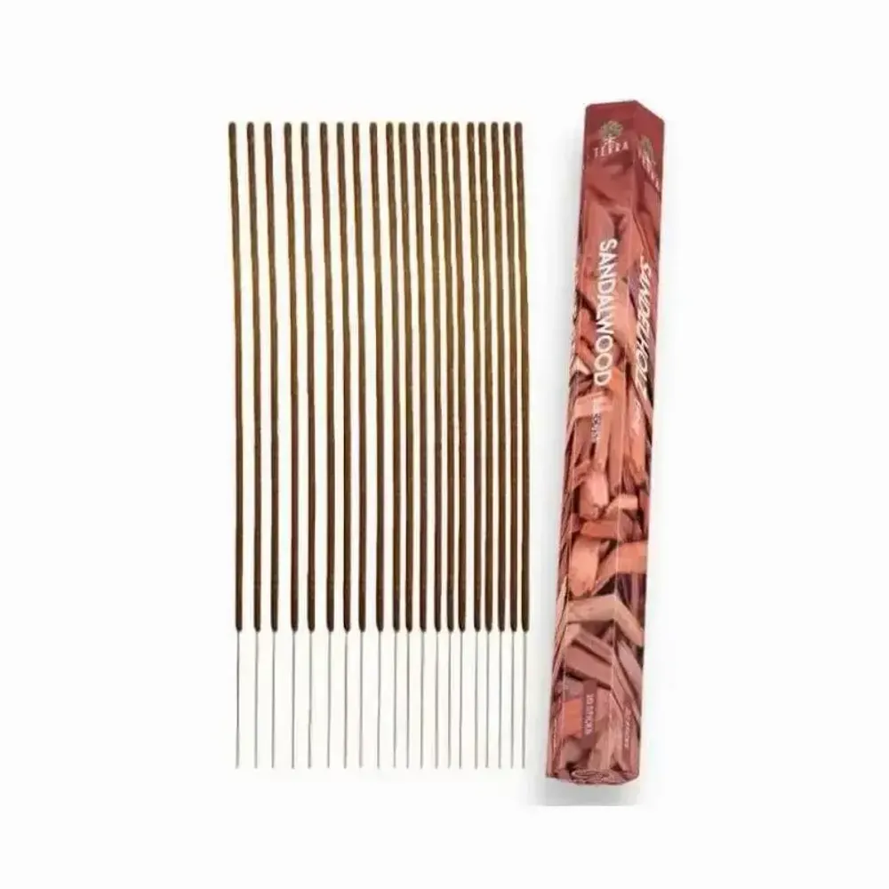 Scents - Terra sandalwood hexa incense without charcoal 30grs - ARABESK