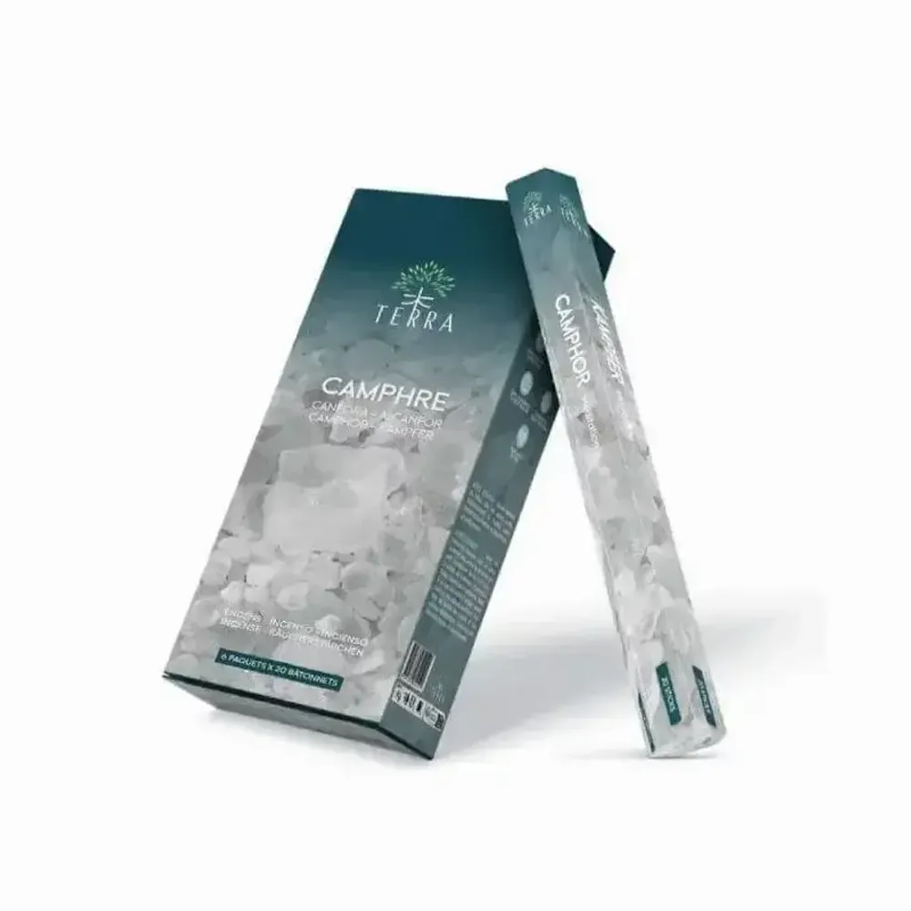 Senteurs - Encens Terra camphre hexa sans charbon 30grs - ARABESK