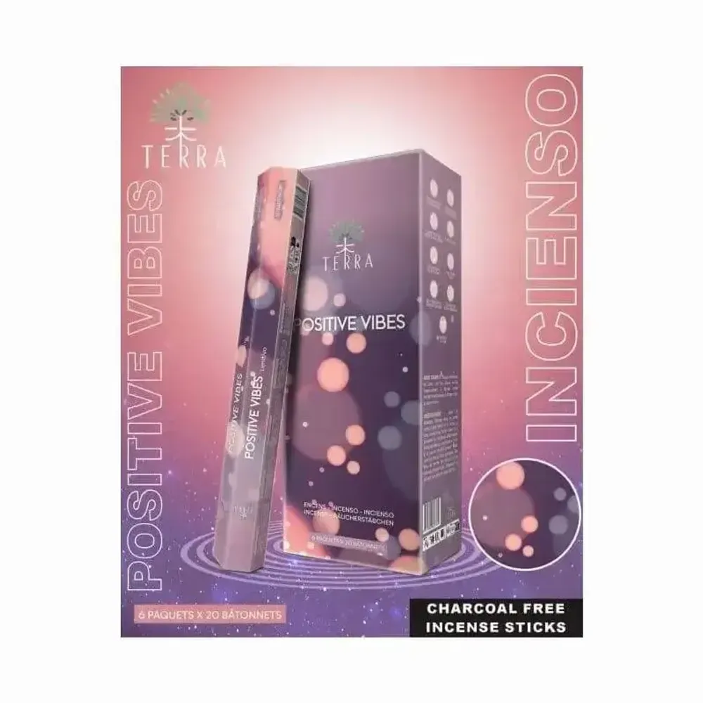 Scents - Terra positive vibes hexa incense without charcoal - ARABESK