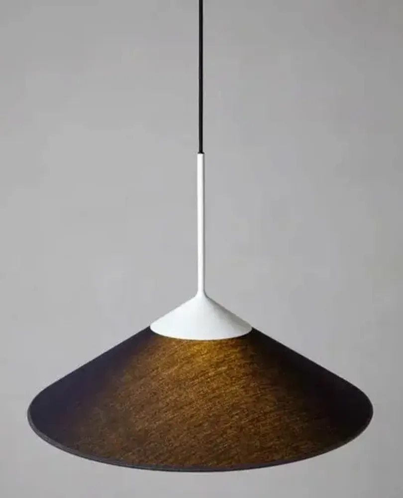 Hanging lights - CIM pendant lamp shade of 90cm in cottonet - LUXCAMBRA