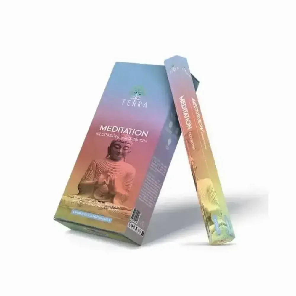 Scents - Terra meditation hexa incense without charcoal 30grs - ARABESK