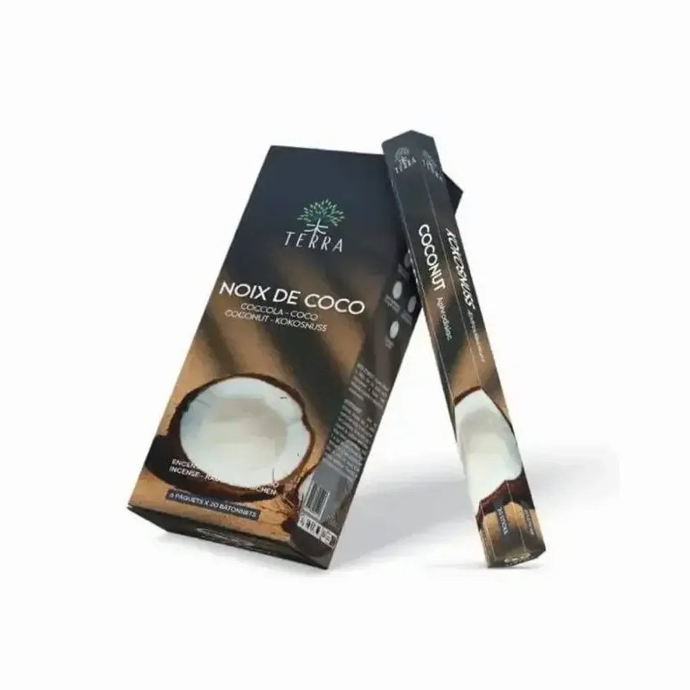 Senteurs - Encens Terra Noix de Coco hexa sans charbon - ARABESK