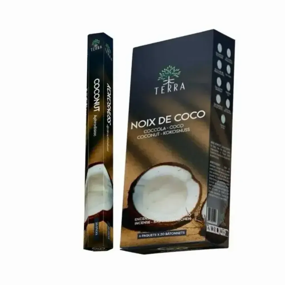 Senteurs - Encens Terra Noix de Coco hexa sans charbon - ARABESK