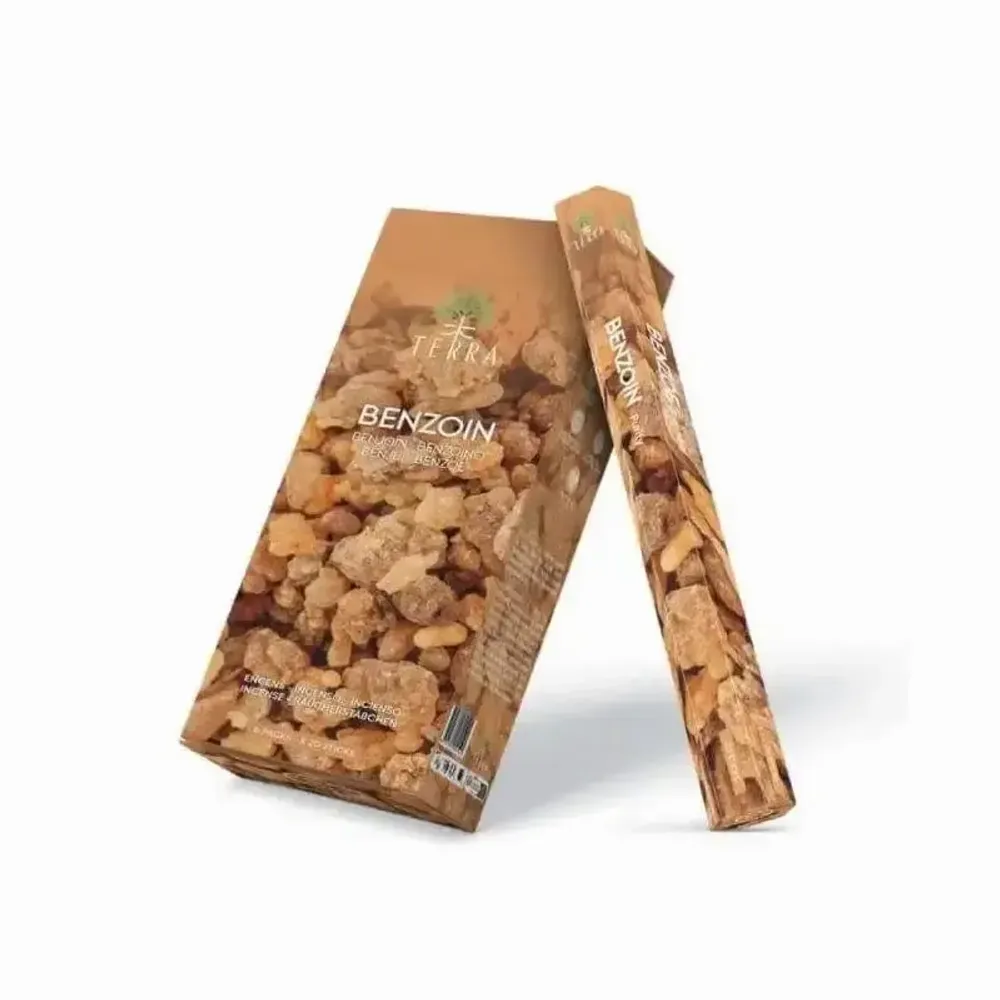 Senteurs - Encens Terra Benjoin hexa sans charbon 30grs - ARABESK