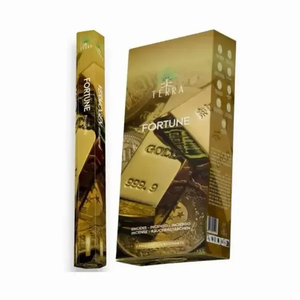 Scents - Terra incense fortune hexa without charcoal 30grs - ARABESK