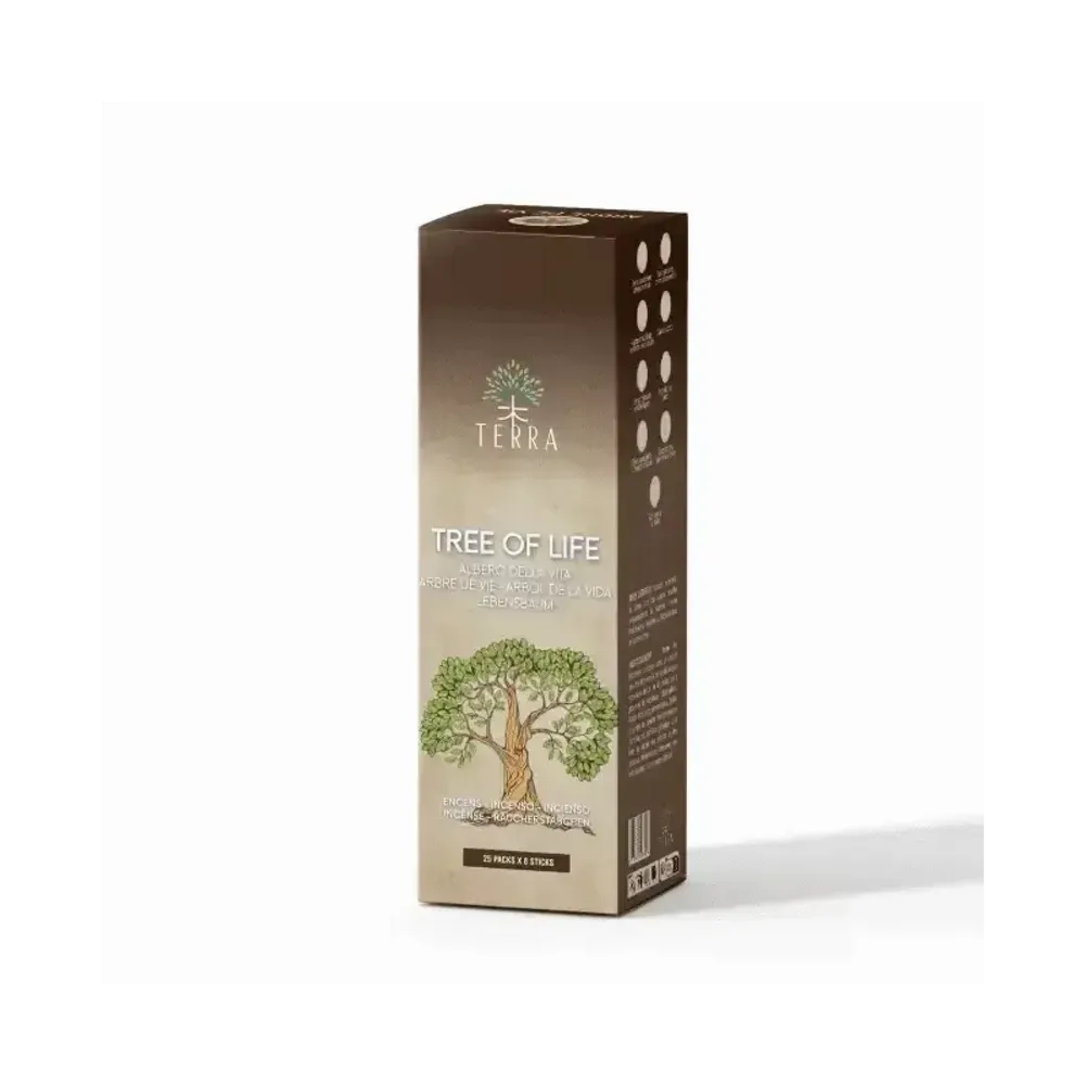 Scents - Terra Tree of Life incense without charcoal 12grs - ARABESK