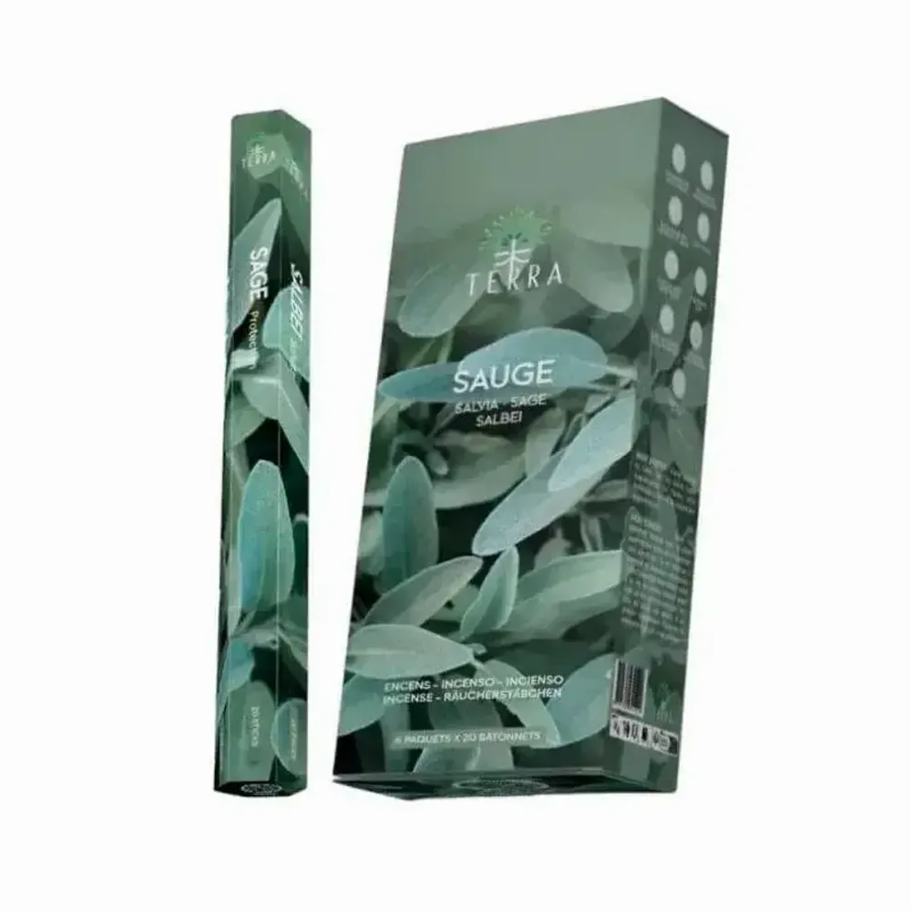 Scents - Terra sage hexa incense without charcoal 30grs - ARABESK