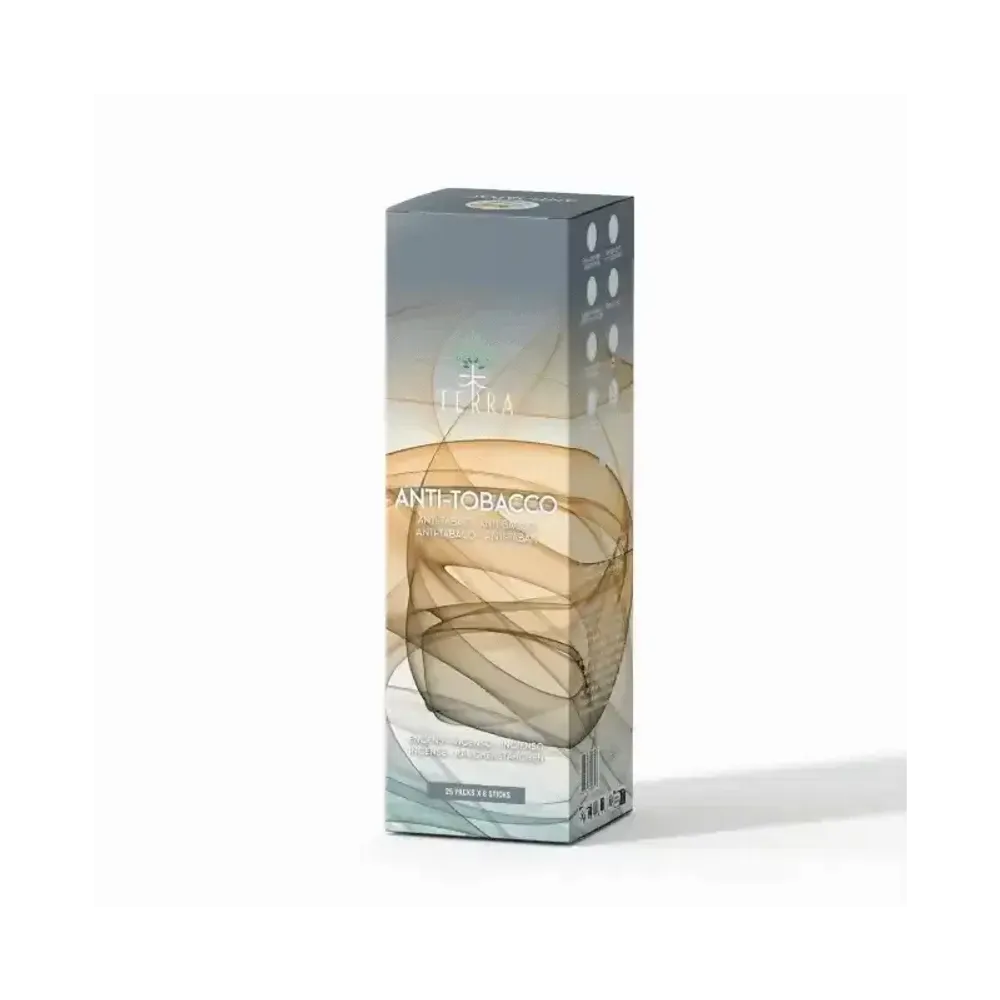 Senteurs - Encens TERRA Anti Tabac sans charbon 12grs - ARABESK