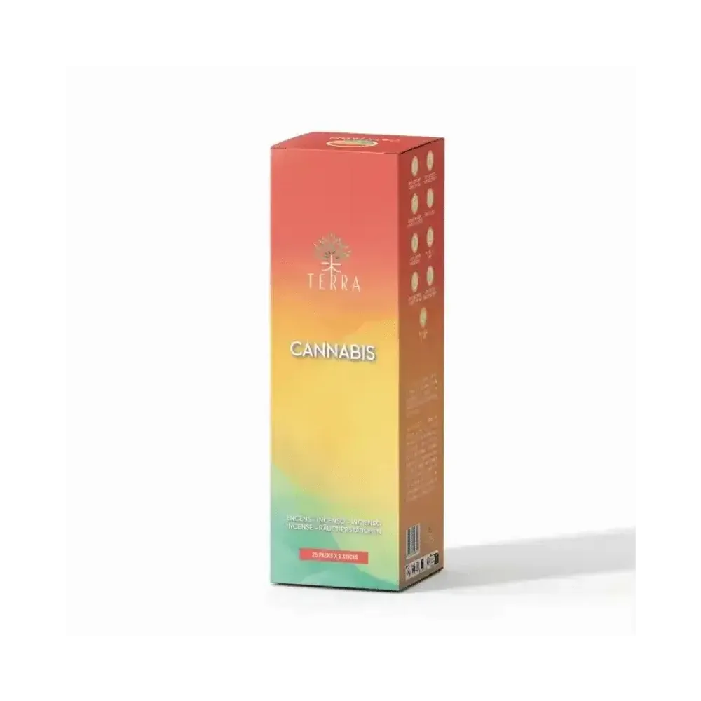 Scents - TERRA Canabis incense without charcoal 12grs - ARABESK