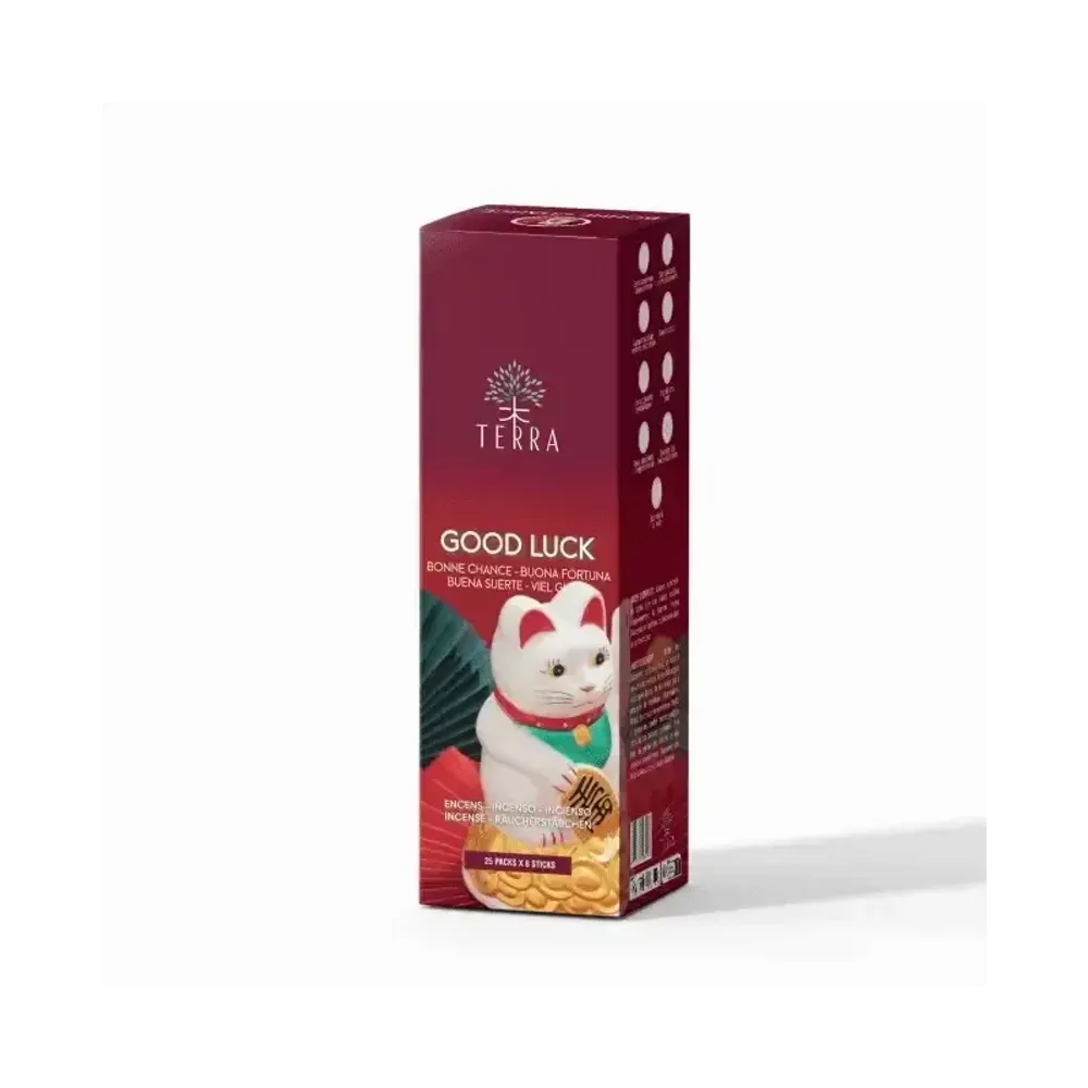 Scents - TERRA Good Luck incense without charcoal 12grs - ARABESK
