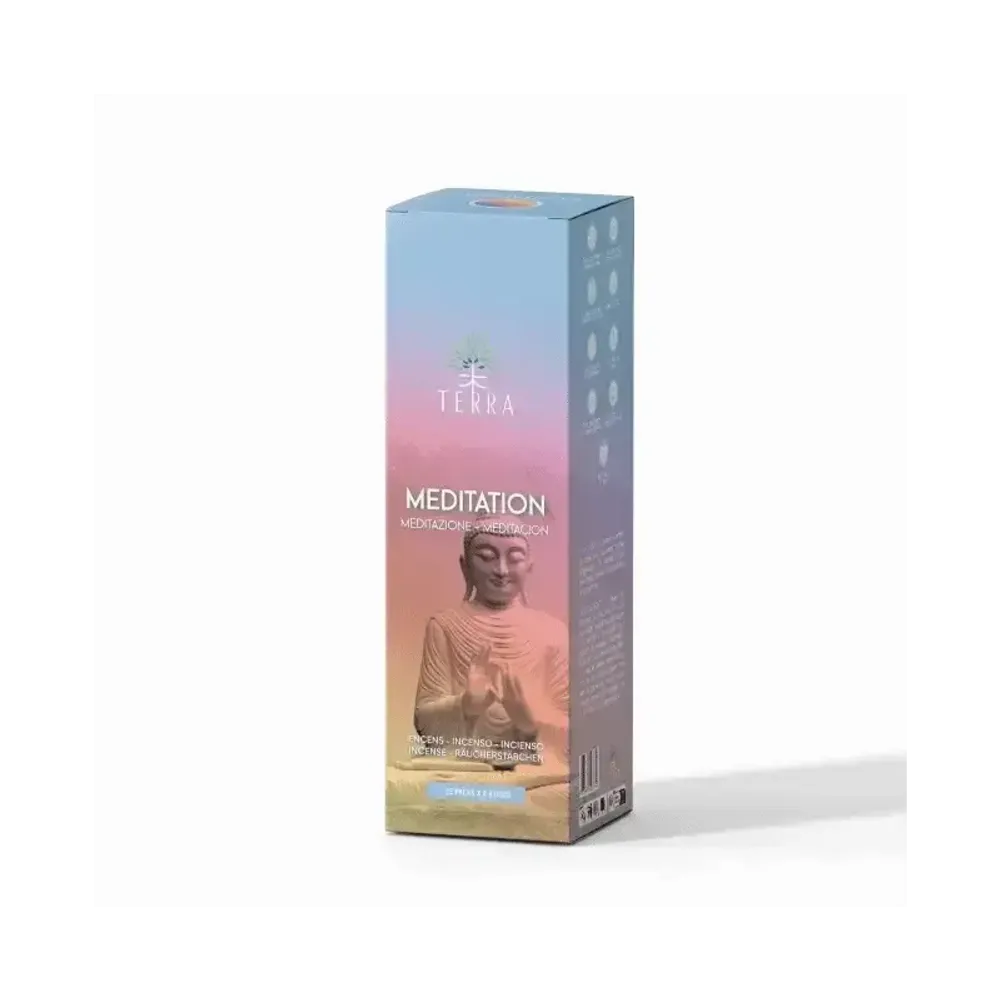 Senteurs - Encens TERRA Méditation sans charbon 12grs - ARABESK