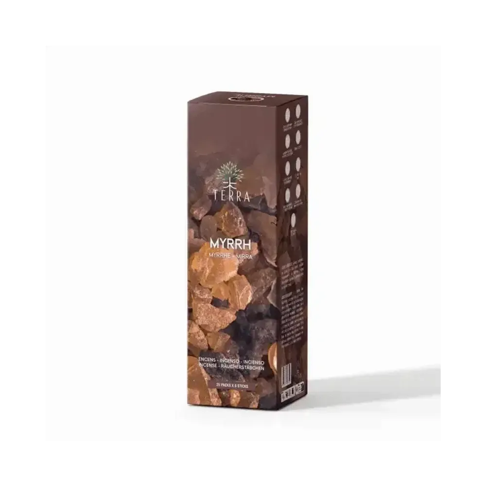 Senteurs - Encens TERRA Myrrhe sans charbon 12grs - ARABESK