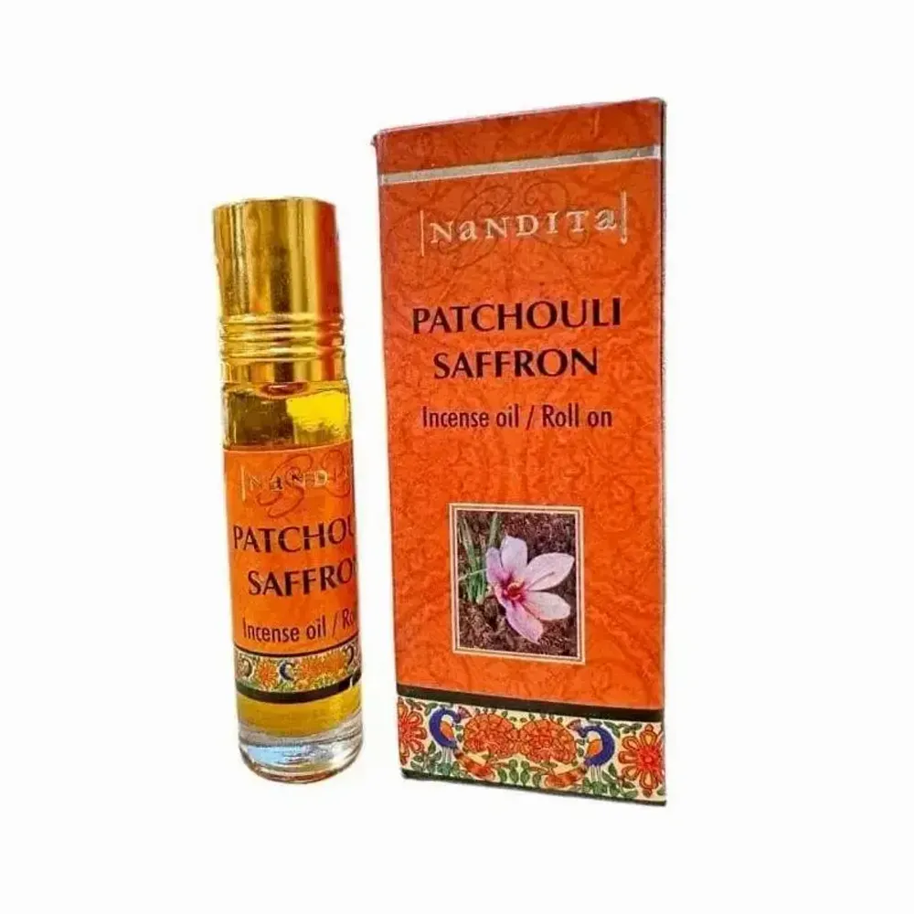 Scents - Nandita Patchouli Saffron fragrance oil 8ml - ARABESK