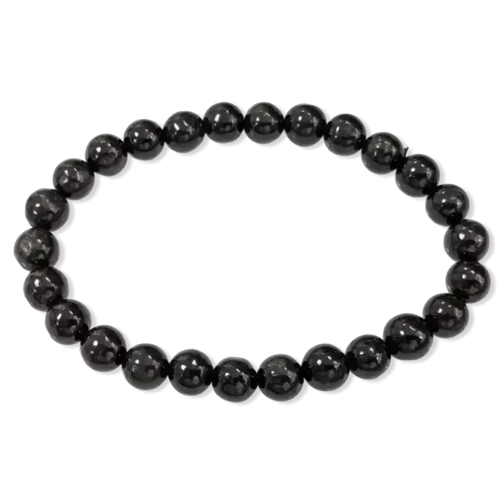 Bracelets - Bracelet Hypersthene AA perles 7mm - ARABESK