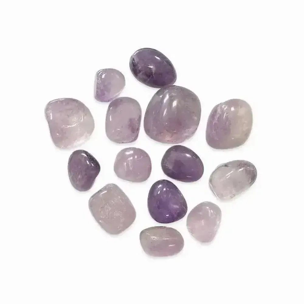 Jewelry - Amethyst Brazil AB tumbled stones 250g - ARABESK