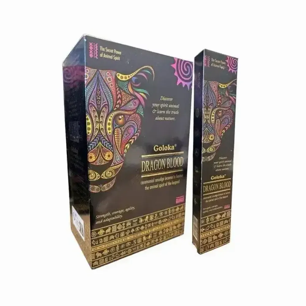 Senteurs - Encens Goloka Smudge Sang de Dragon Animal Spirit 8 Batonnets - ARABESK