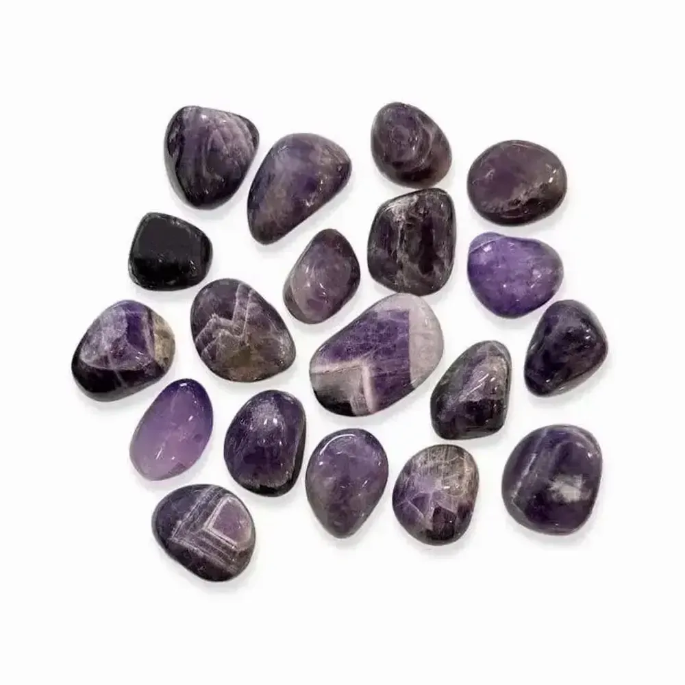 Jewelry - Ribboned Amethyst With tumbled stones 250g - ARABESK