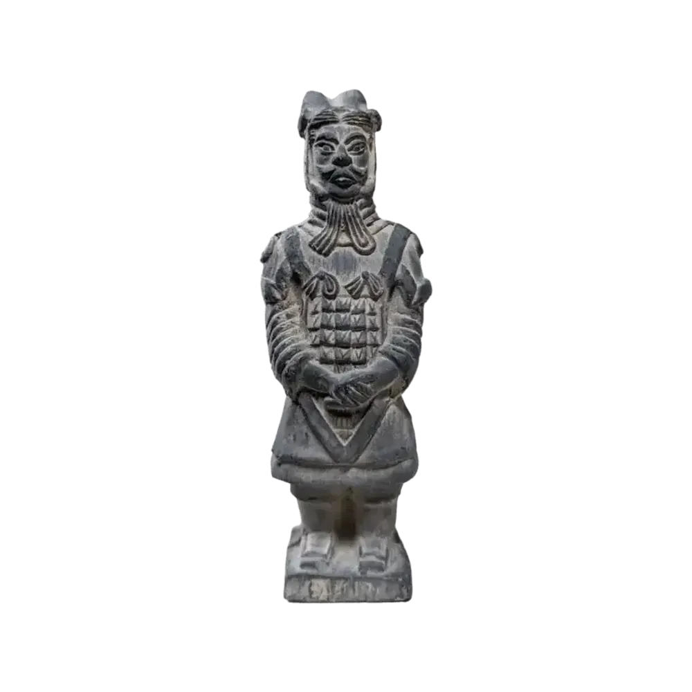 Sculptures, statuettes et miniatures - Statue Noire en Terracotta Général 12cm - ARABESK
