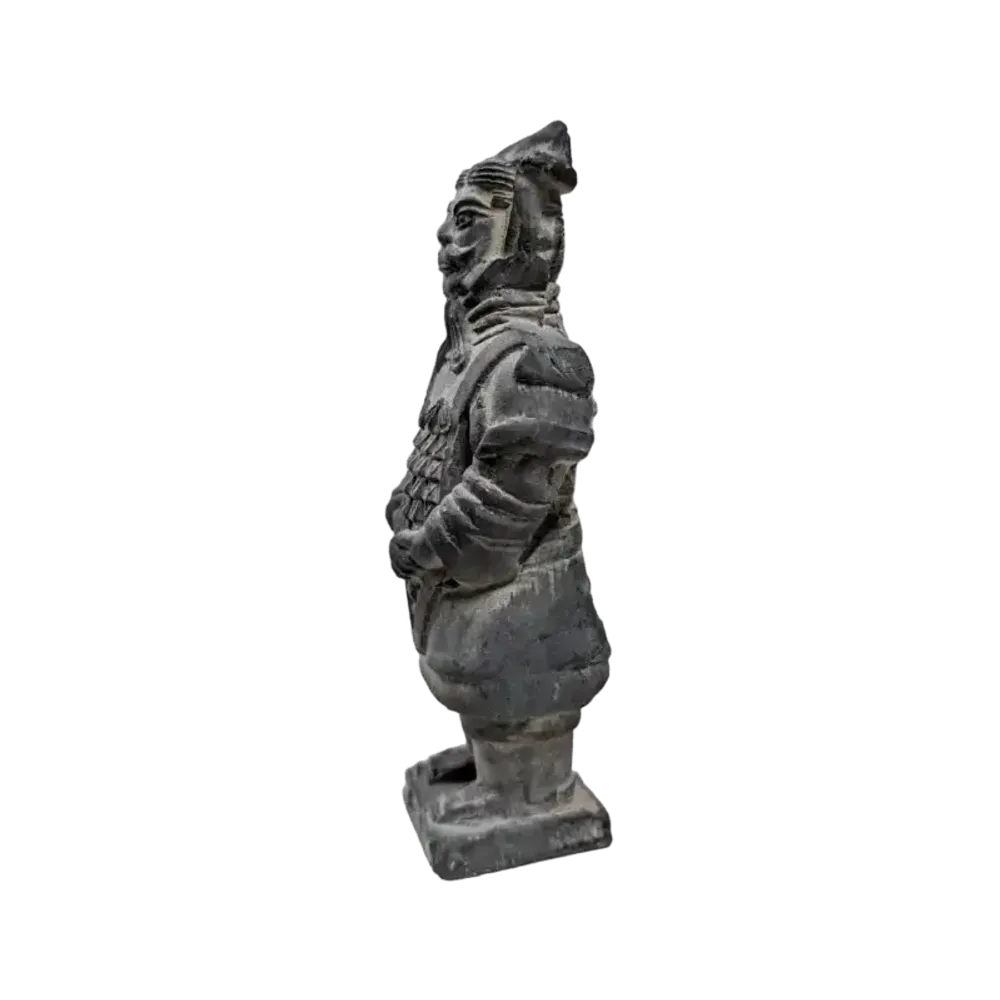 Sculptures, statuettes et miniatures - Statue Noire en Terracotta Général 12cm - ARABESK