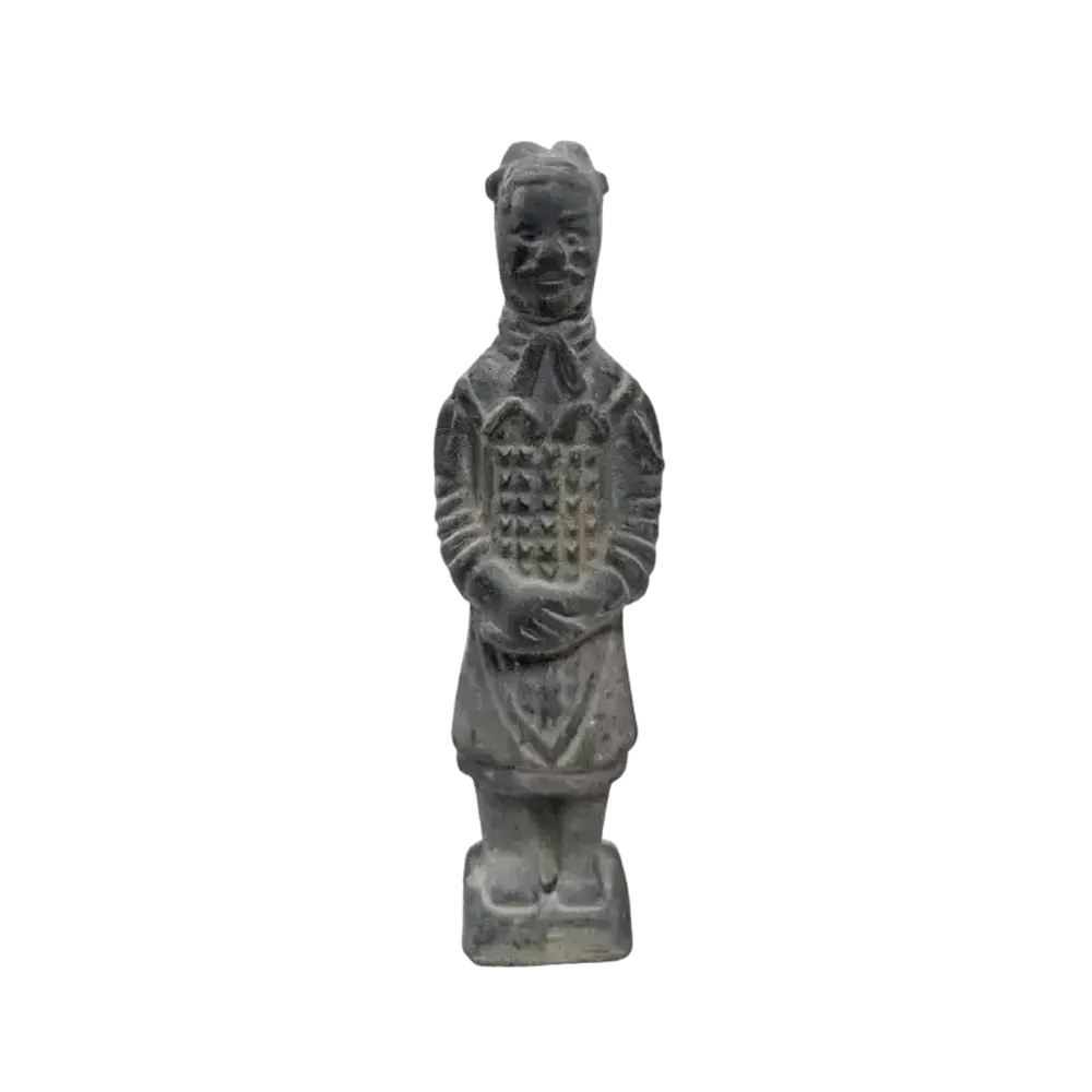 Sculptures, statuettes et miniatures - Statue Noire en Terracotta Général 12cm - ARABESK