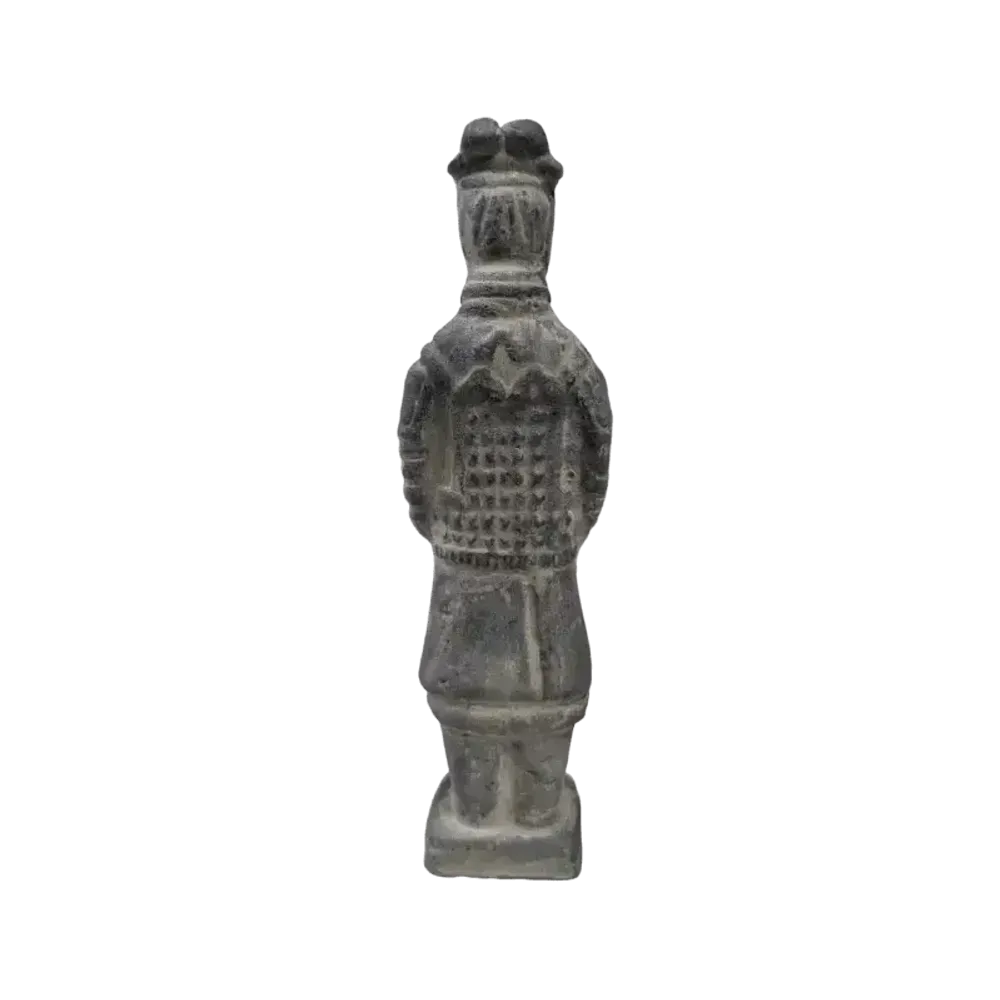 Sculptures, statuettes et miniatures - Statue Noire en Terracotta Général 12cm - ARABESK