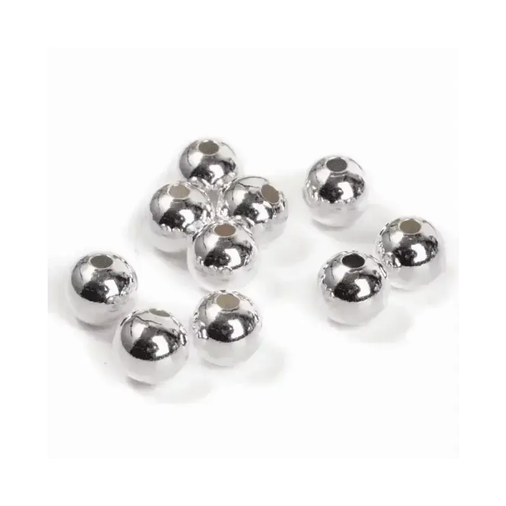 Bijoux - Perles Charms Argent 925 Boules 8mm x 5 - ARABESK