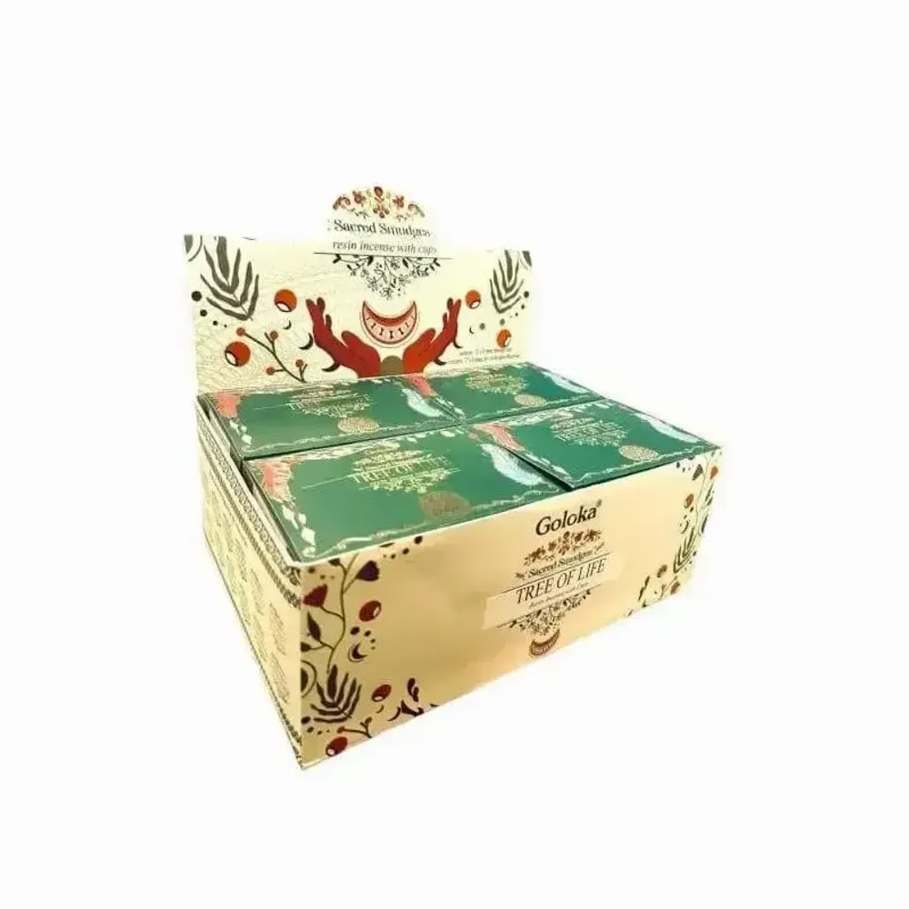 Senteurs - Goloka pastille charbon avec résine Arbre de Vie - ARABESK