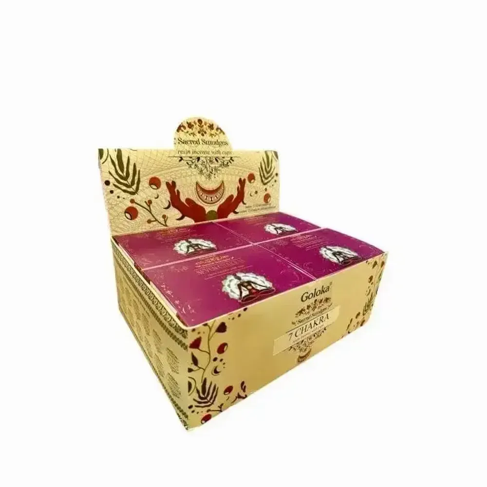 Scents - Goloka charcoal pellet with Seven Chakras resin - ARABESK