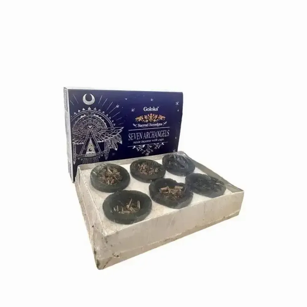 Scents - Goloka charcoal pellet with Seven Archangels resin - ARABESK
