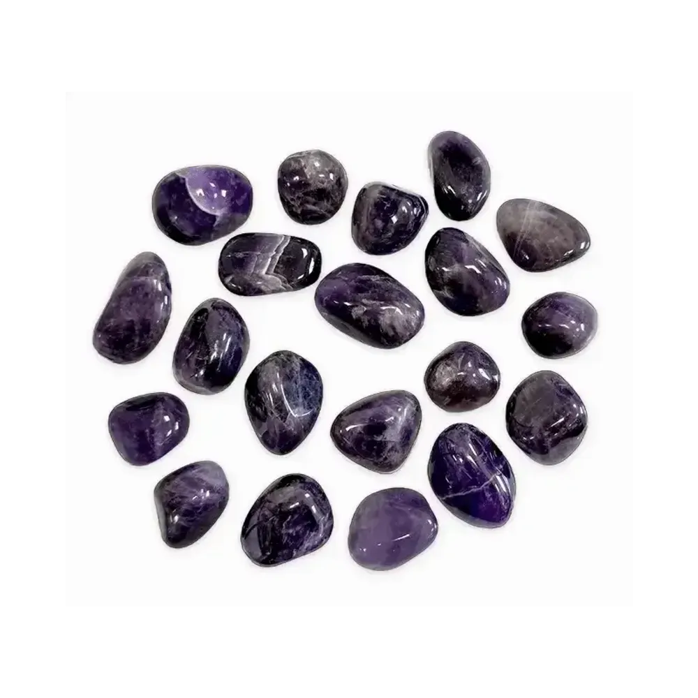 Jewelry - Amethyst Uruguay A tumbled stones 250g - ARABESK
