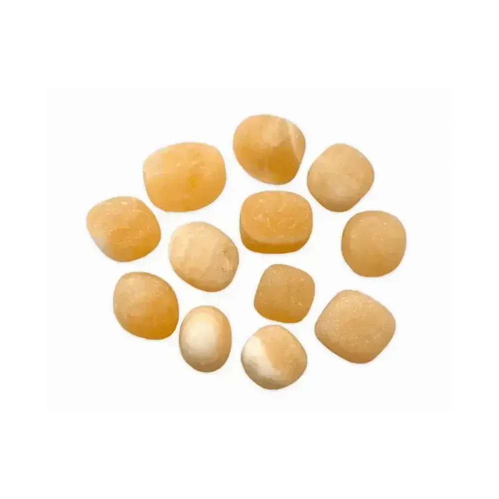 Bijoux - Calcite Orange Mate AB pierres roulées 250g - ARABESK