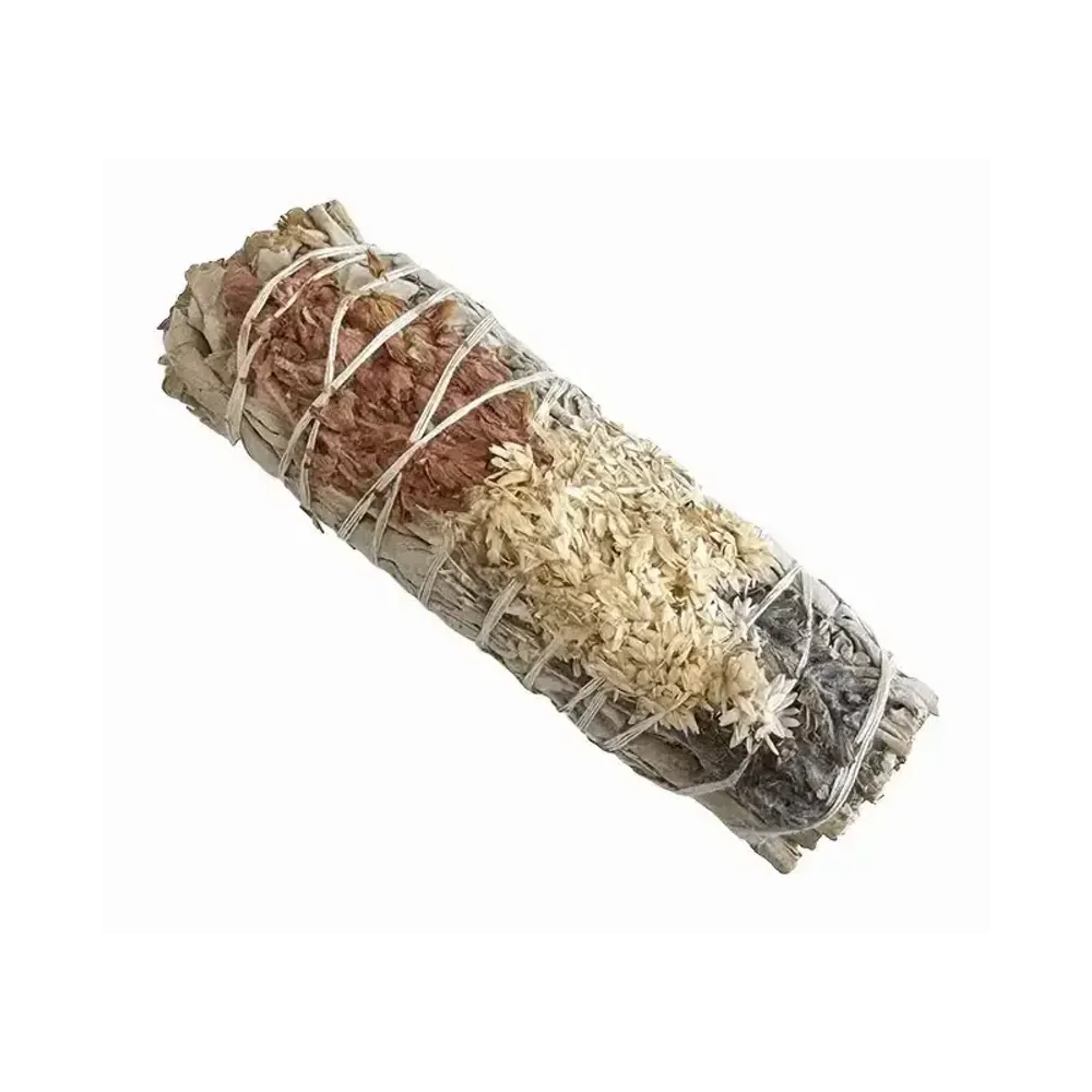 Senteurs - Sauge Blanche & Lavande Rose et Bleue Fagot 25-30gr 10cm - ARABESK