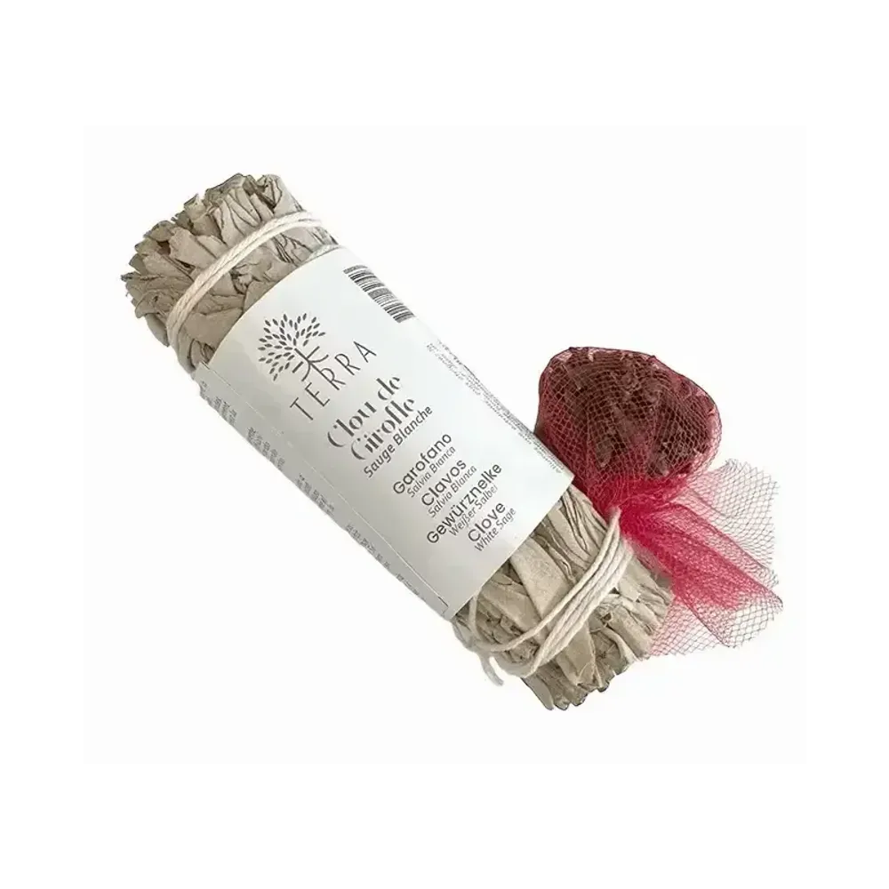 Senteurs - Sauge Blanche & Clou de Girofle Fagot 25-30gr 10cm - ARABESK