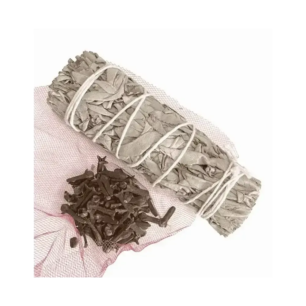 Senteurs - Sauge Blanche & Clou de Girofle Fagot 25-30gr 10cm - ARABESK