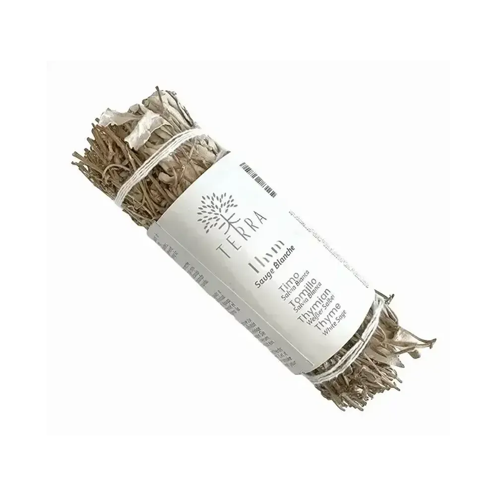 Senteurs - Sauge Blanche & Thym Fagot 25-30gr 10cm - ARABESK