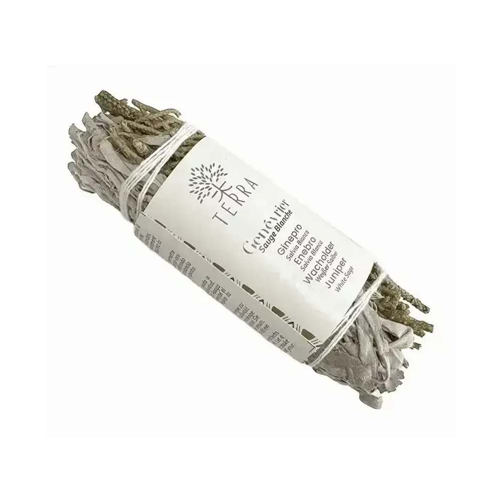 Senteurs - Sauge Blanche & Genévrier (Juniper) fagot 25-30g 10cm - ARABESK