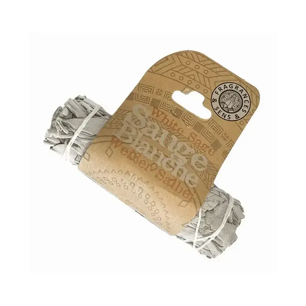 Senteurs - Sauge Blanche Californie emballage carton fagot 25-30g 10cm - ARABESK