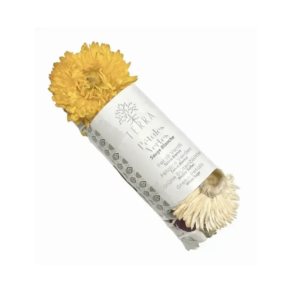 Senteurs - Sauge Blanche & Fleur de Paille Fagot 25-30gr 10cm - ARABESK