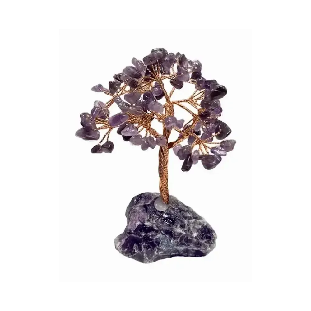 Jewelry - Amethyst Tree of Life on Amethyst Druse 12-13cm - ARABESK