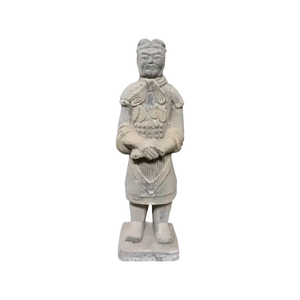 Sculptures, statuettes and miniatures - Antique Colorful Statue in General Terracotta 20cm - ARABESK