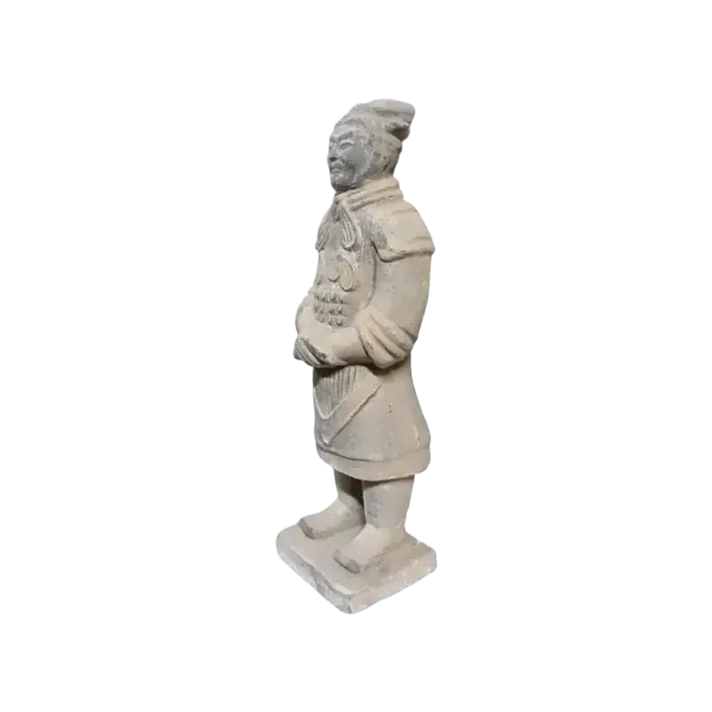 Sculptures, statuettes and miniatures - Antique Colorful Statue in General Terracotta 20cm - ARABESK