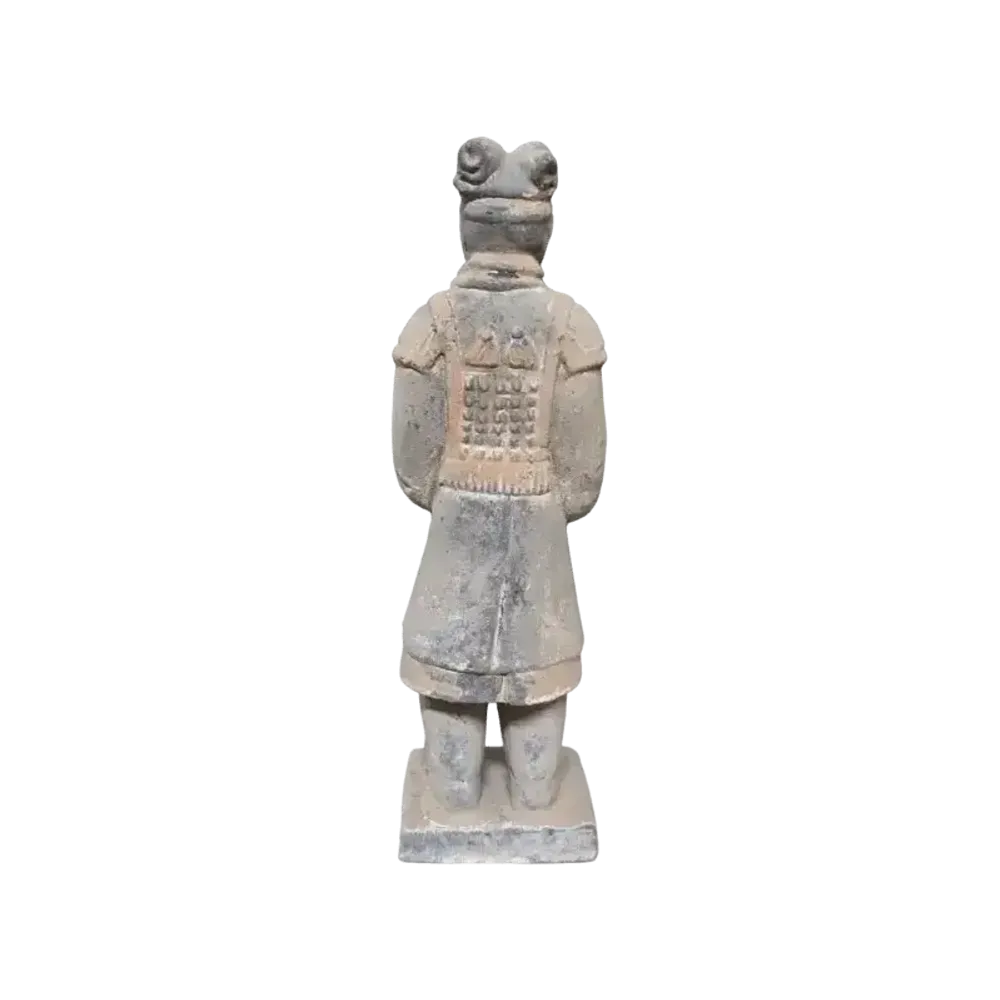 Sculptures, statuettes and miniatures - Antique Colorful Statue in General Terracotta 20cm - ARABESK
