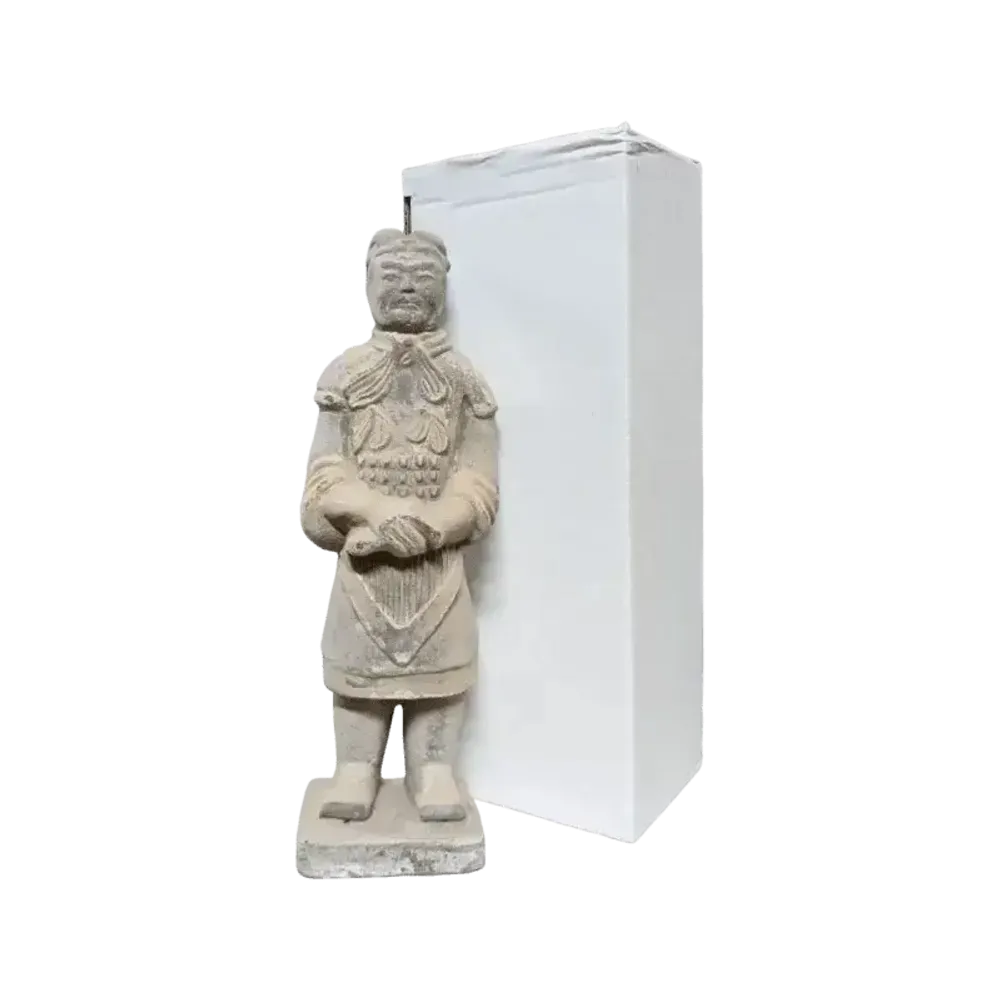 Sculptures, statuettes and miniatures - Antique Colorful Statue in General Terracotta 20cm - ARABESK