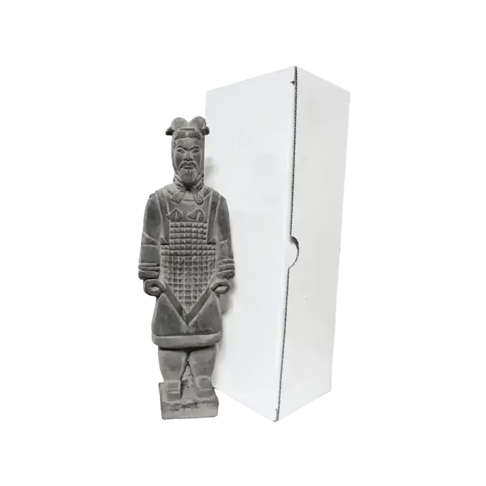 Sculptures, statuettes et miniatures - Statue Noire en Terracotta Général 20cm - ARABESK