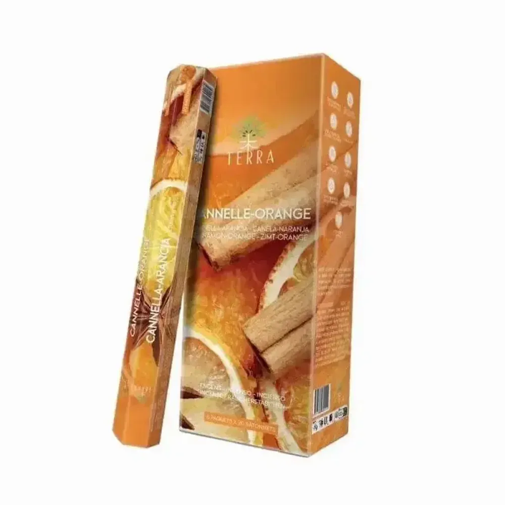 Scents - Terra Cinnamon Orange hexa incense without charcoal 30grs - ARABESK