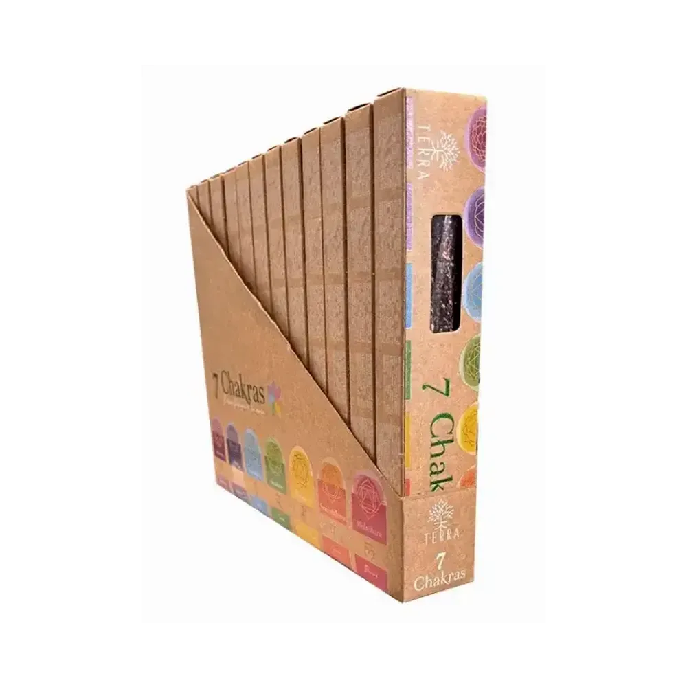 Scents - Terra 7 Chakras Incense Smudge Stick 20g - ARABESK