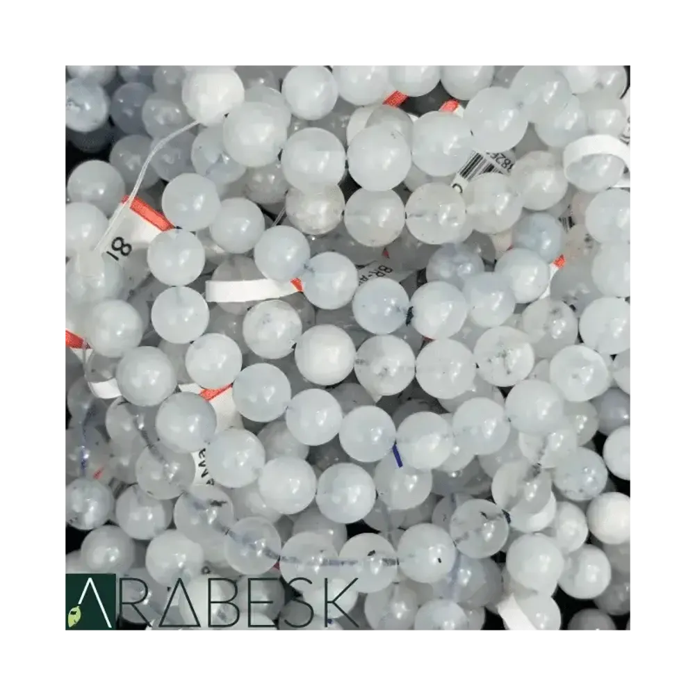 Bracelets - Bracelet Aigue Marine A perles 8-9mm - ARABESK