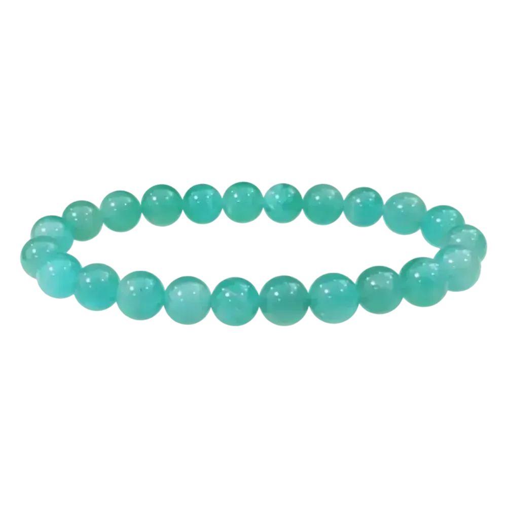 Bracelets - Amazonite Bracelet USA AA+ Beads 8mm - ARABESK